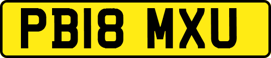 PB18MXU