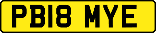PB18MYE