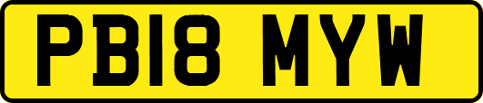 PB18MYW