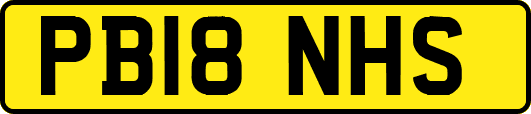 PB18NHS