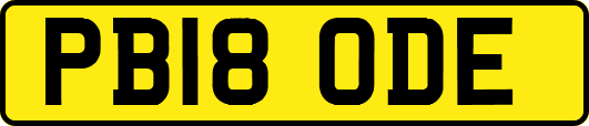 PB18ODE