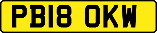 PB18OKW