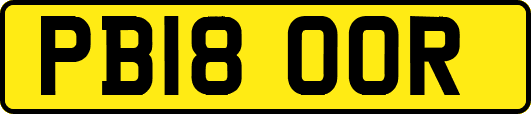 PB18OOR