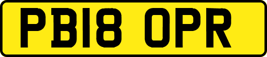 PB18OPR