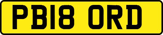 PB18ORD