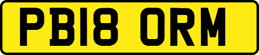 PB18ORM