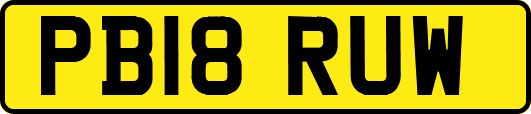 PB18RUW