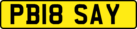 PB18SAY