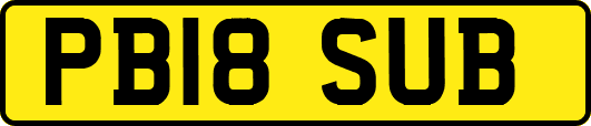 PB18SUB