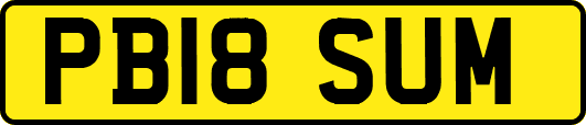 PB18SUM