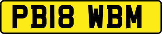 PB18WBM