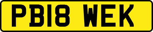 PB18WEK