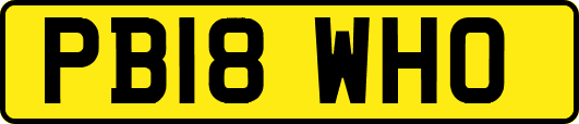 PB18WHO