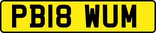 PB18WUM
