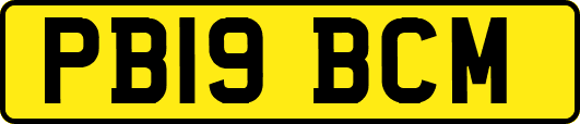 PB19BCM