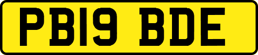 PB19BDE