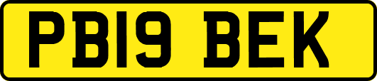 PB19BEK