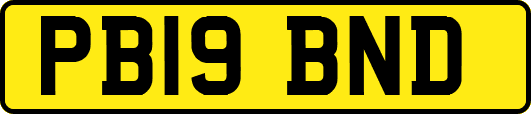 PB19BND