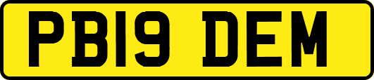 PB19DEM