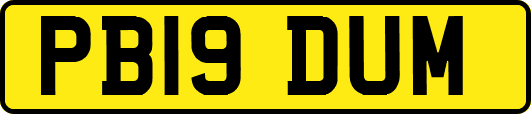 PB19DUM
