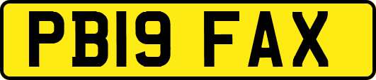 PB19FAX