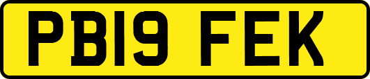 PB19FEK