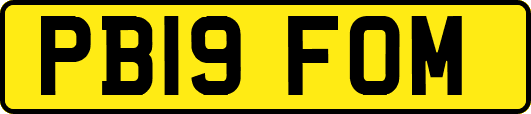 PB19FOM