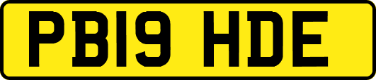 PB19HDE