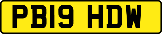 PB19HDW