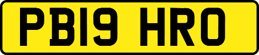 PB19HRO