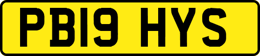 PB19HYS