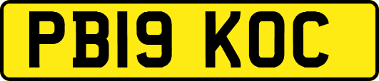 PB19KOC