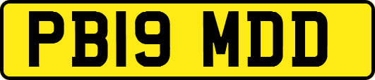 PB19MDD