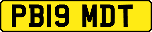 PB19MDT
