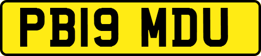 PB19MDU