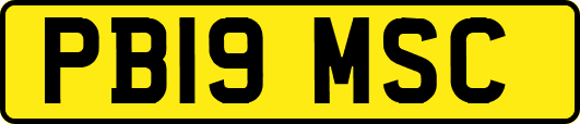 PB19MSC
