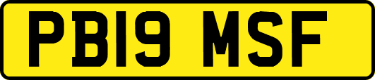 PB19MSF