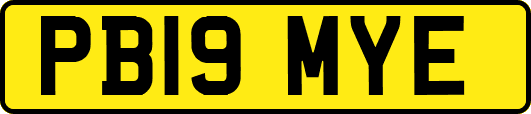 PB19MYE