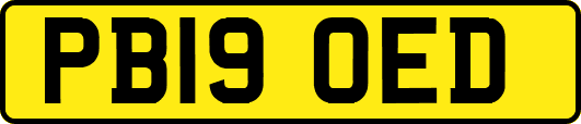 PB19OED