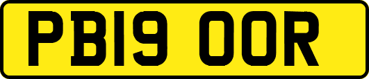 PB19OOR