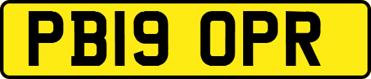 PB19OPR