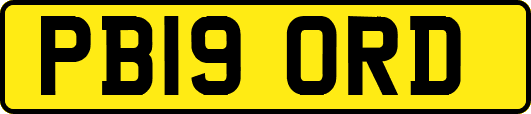 PB19ORD