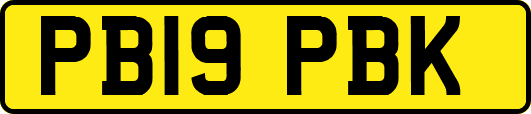 PB19PBK