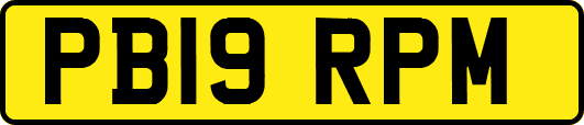 PB19RPM