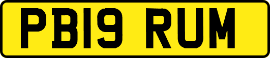 PB19RUM