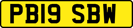 PB19SBW