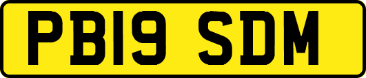 PB19SDM
