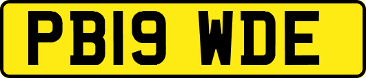 PB19WDE