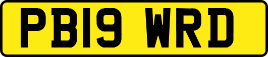 PB19WRD