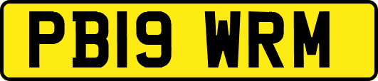 PB19WRM